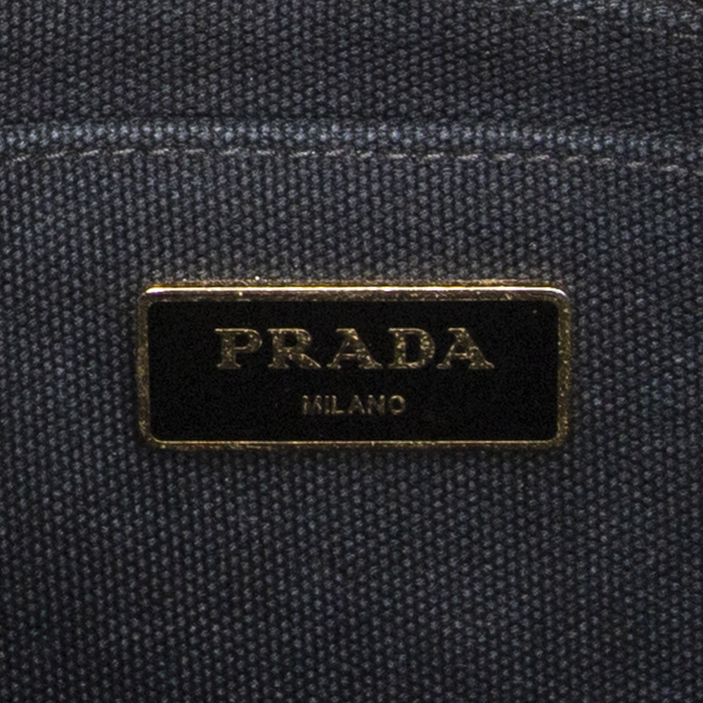 Prada Small Canapa Tote - Picture 10 of 10
